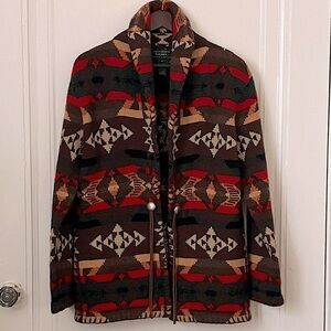 Rare Ralph Lauren Southwestern Wool Cardigan